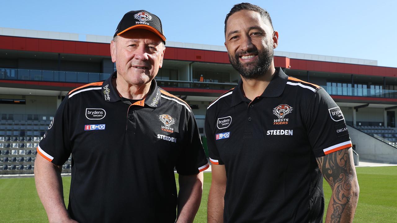 Tim Sheens and Benji Marshall are eager for their star recruit to commit to the club next season.