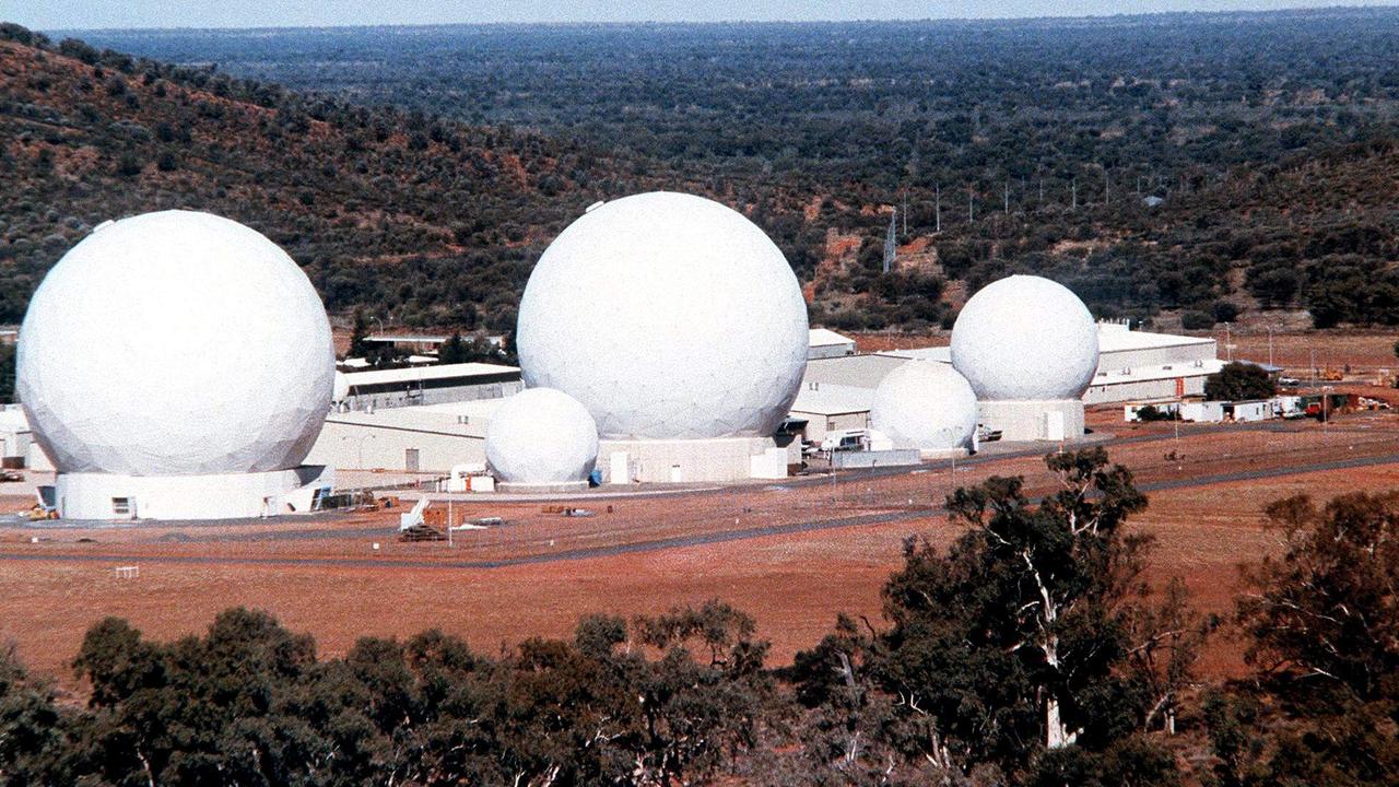 The joint US-Australian missile defence base at Pine Gap in the NT. Picture: AFP