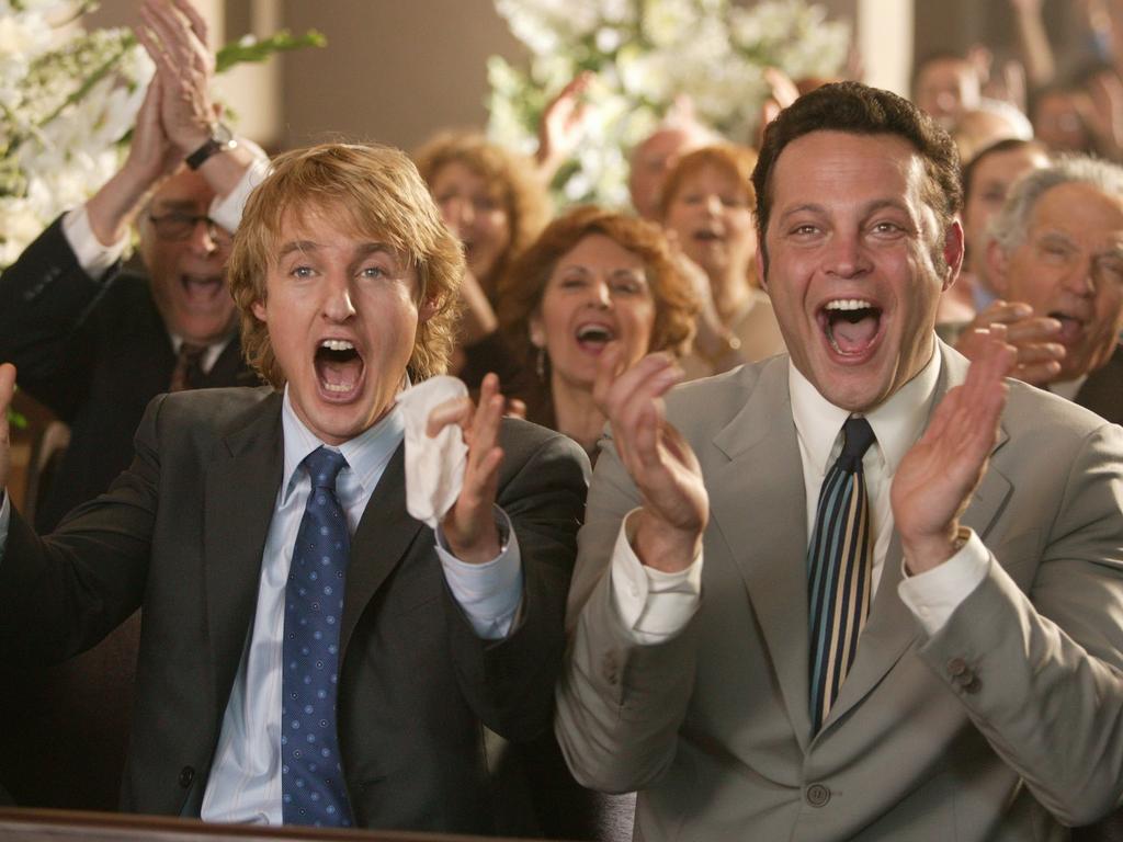 Vaughn starred alongside Owen Wilson in 'Wedding Crashers'.