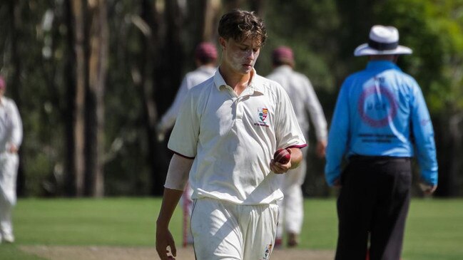 Tom Whitney's first grade coach at Western Suburbs Peter Steindl says he has the potential to play cricket at a high level.