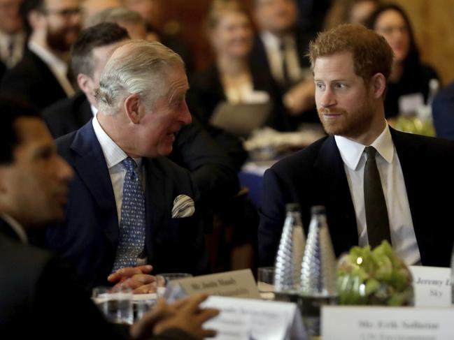 The Duke of Sussex is believed to be at loggerheads with his father, Prince Charles, over his new lifestyle plans. Picture: AP