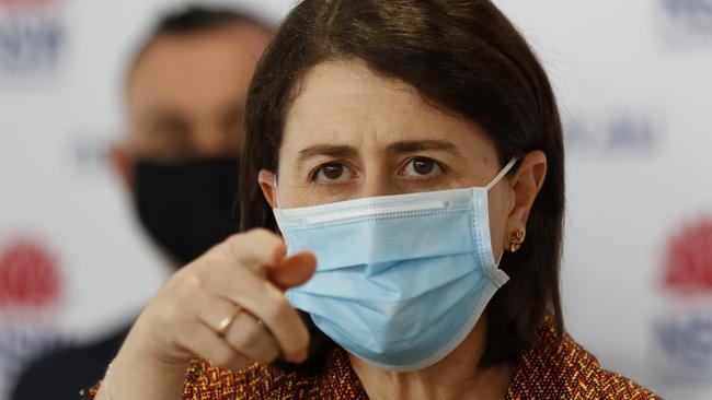 NSW Premier Gladys Berejiklian has urged everyone to get vaccinated. Picture: NCA NewsWire / Nikki Short