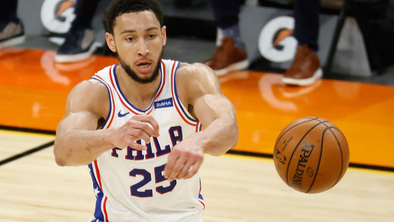 Ben Simmons has opened up on his messy departure from the 76ers. Picture: Getty Images