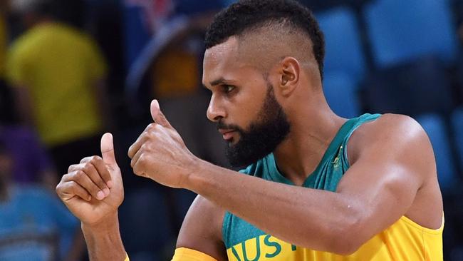 Australian Boomers guard Patty Mills.