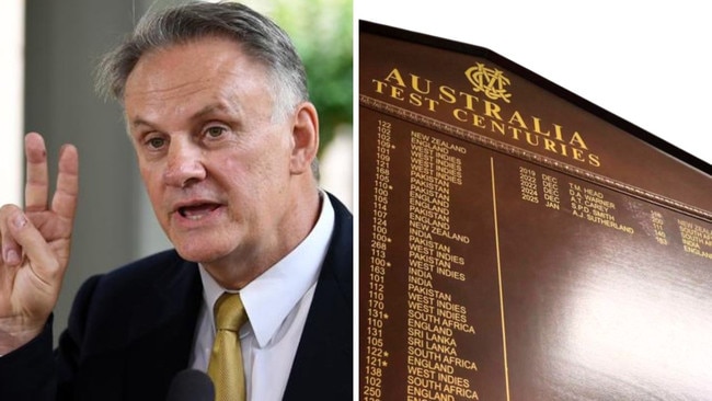 Mark Latham has been savaged online for calling the MCG ‘woke’ for including. Image: AAP/MCG