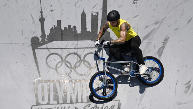 Logan Martin will defend his Olympic title in Paris. Picture: Wang Zhao / AFP