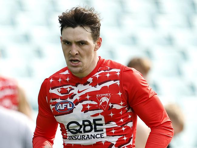 Errol Gulden’s injury has headlined a long list for the Swans in 2025 which has severely tested their depth. Picture: Phil Hillyard