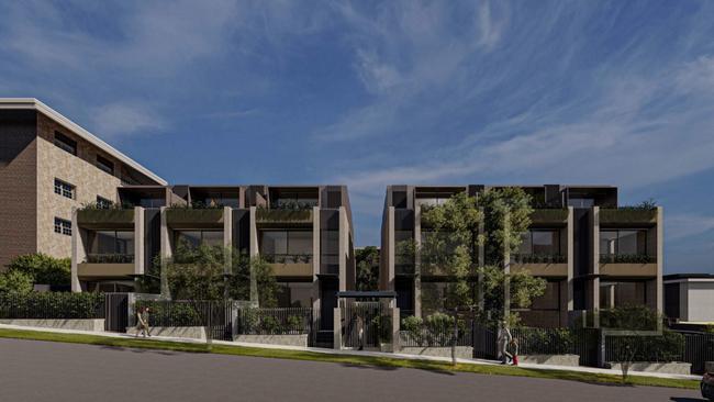 A concept photo of the development