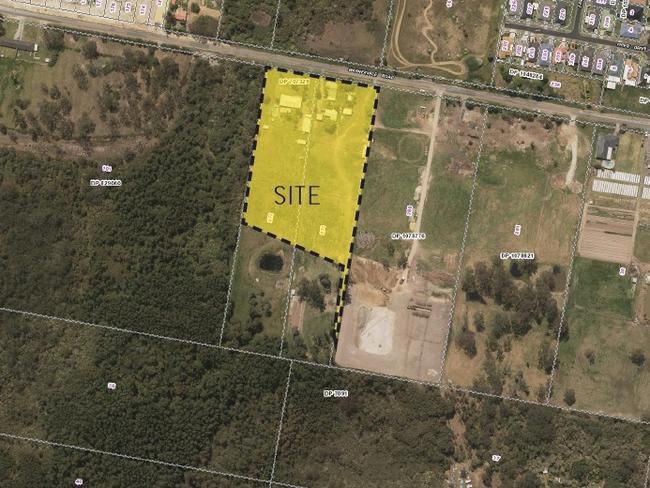 Proposed subdivision site at 125-137 Warnervale Road Hamlyn Terrace will contain 23 lots.