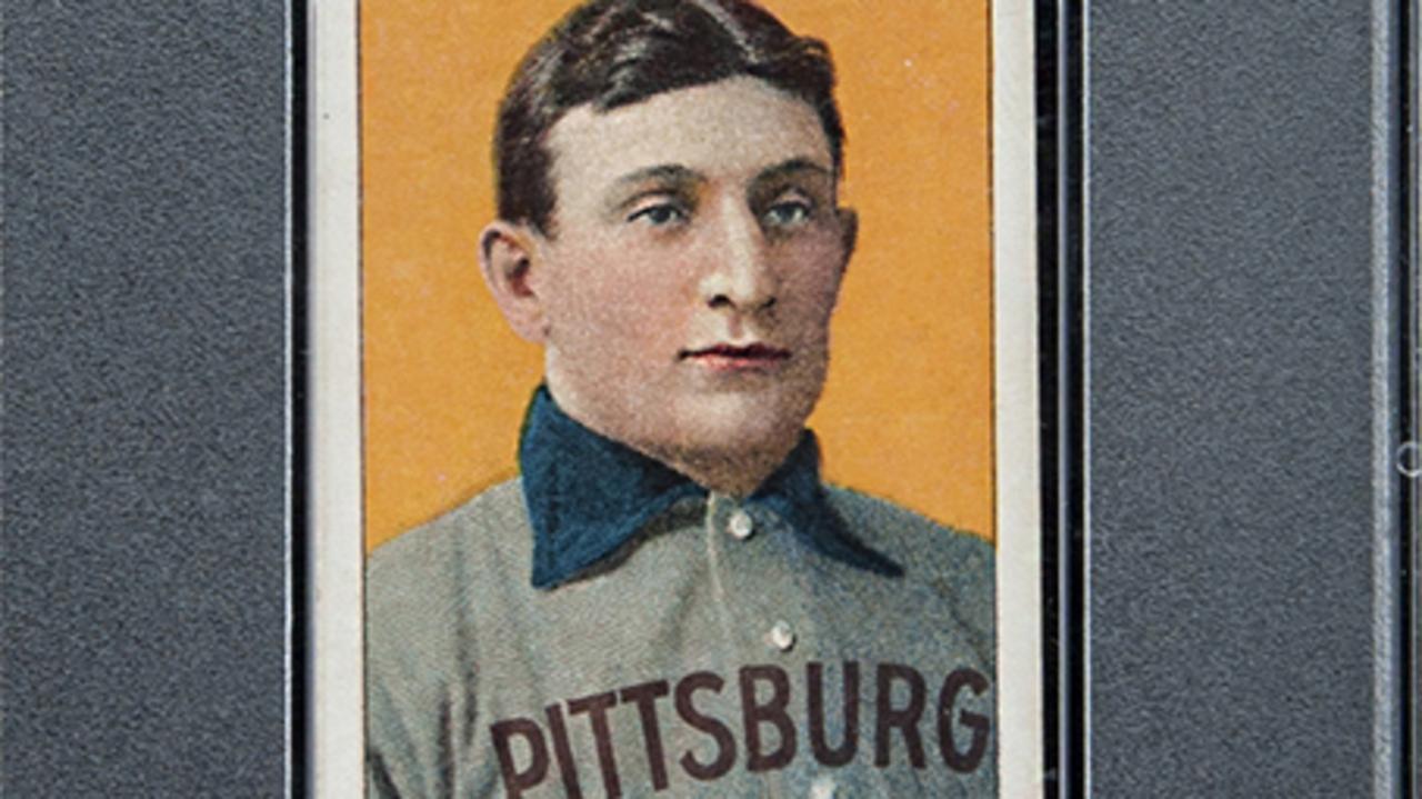 Honus Wagner baseball card sets record for most expensive ever