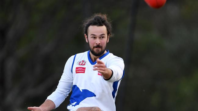 Mitch Kook was among Sunbury Kangaroos’ best in Saturday’s win. Picture: Andy Brownbill