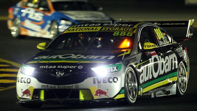 Supercars under lights was a hit in 2018. Picture: Tim Hunter.