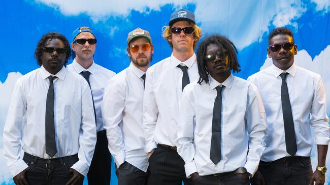 Award-winning surf rock band King Stingray are one of Woodford’s star attractions. Picture: Sam Brumby