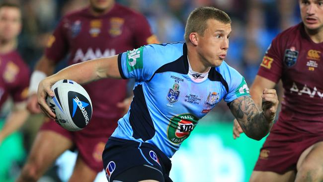 Trent Hodkinson is the last halfback to win a State of Origin series for NSW. Picture: Mark Evans