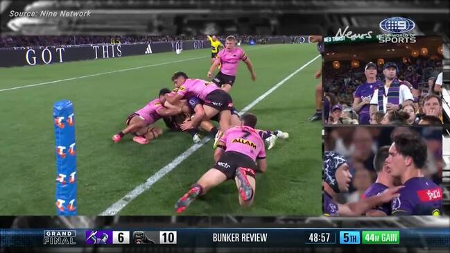 Bunker DENIES Storm try in controversial Grand Final moment