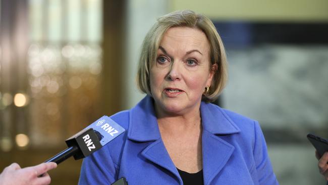 National Party Leader Judith Collins is known to enjoy political combat. Picture: Getty Images