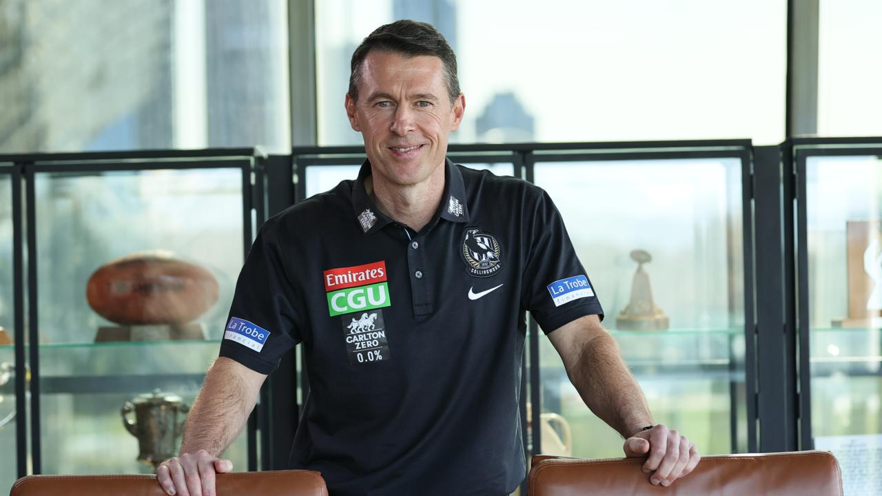 Newly appointed Collingwood FC coach Craig McRae.