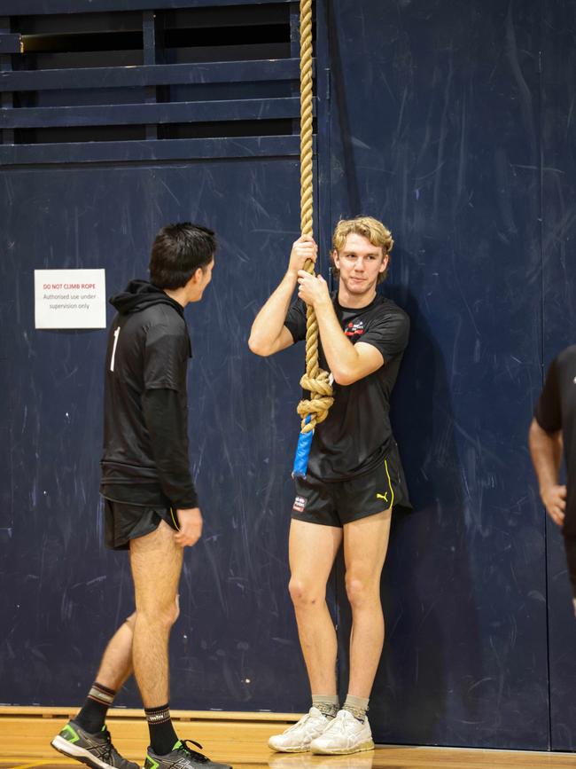 Jason Horne-Francis at the SA draft combine last month. Picture: Russell Millard