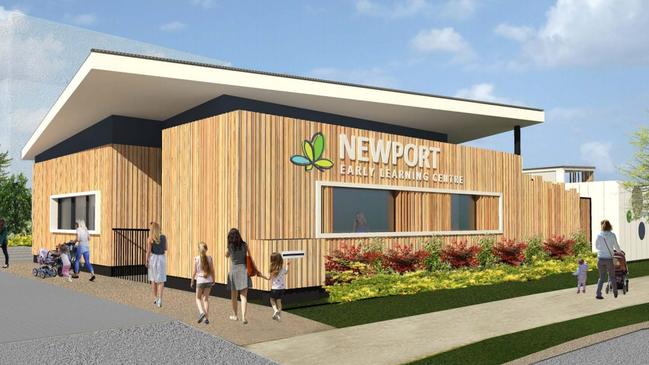 Concept design of the proposed childcare centre at Stockland's Newport Estate.