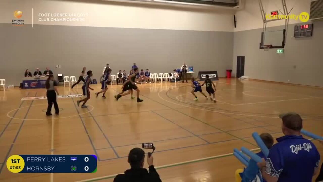 Replay: Perry Lakes Hawks v Hornsby Ku Ring Gai Spiders (Boys Championship 7/8th Play-Off) - 2024 Basketball Australia U14 Club Championships Day 6