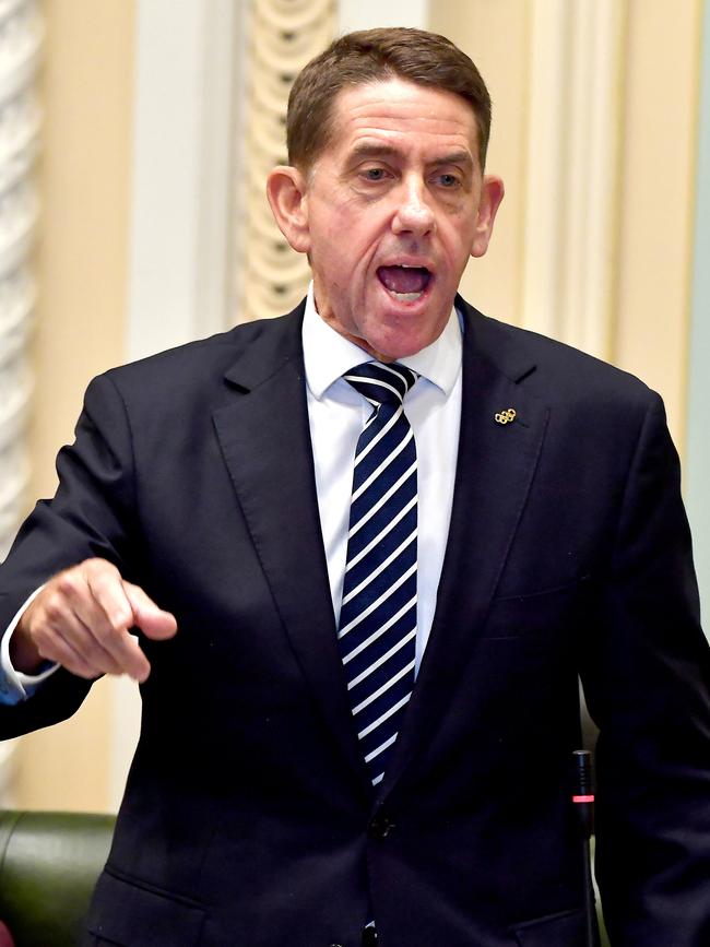 Cameron Dick at Queensland parliament in Brisbane. Picture: NCA NewsWire / John Gass