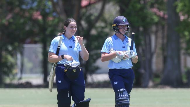 Underage 19 Female Championships; Various Matches played at Nudgee College Cricket Ovals 14.12.23 Pics by Stephen Archer