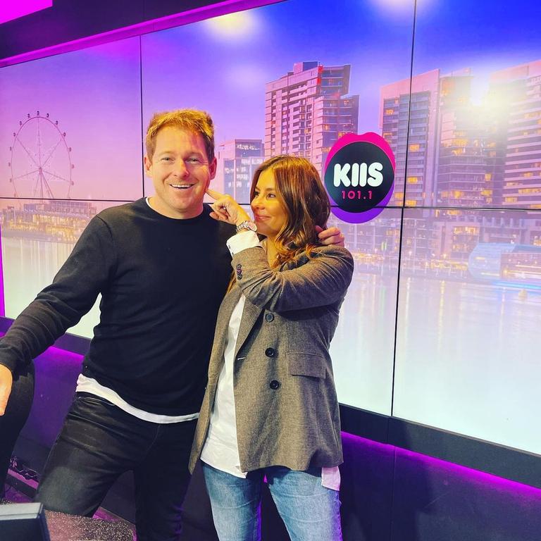 Lauren and Jase have their own morning show on KIIS FM in Melbourne. Picture: Instagram