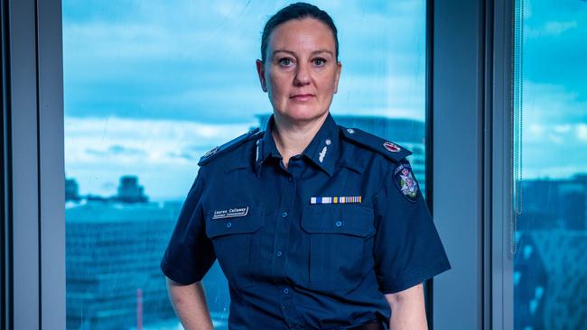 Assistant Commissioner Lauren Callaway. Picture: Jake Nowakowski