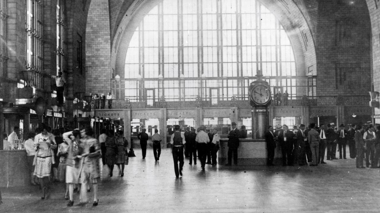 Central Terminal passenger concourse, ca. 1930. Picture: Buffalo History Museum.