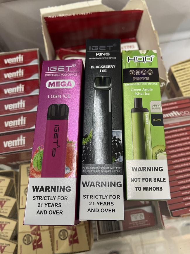 Nicotine-containing vapes are still being sold illegally despite a change to laws.