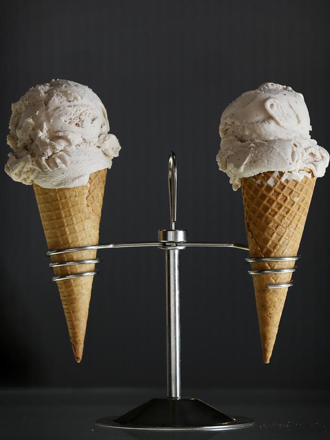 School holidays are the perfect time to visit Van Diemens Land Creamery for ice cream. Picture: Chris Kidd