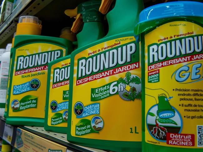 Glyphosate, sold under the Roundup brand, is the world’s most widely used herbicide. Picture: Philippe Huguen