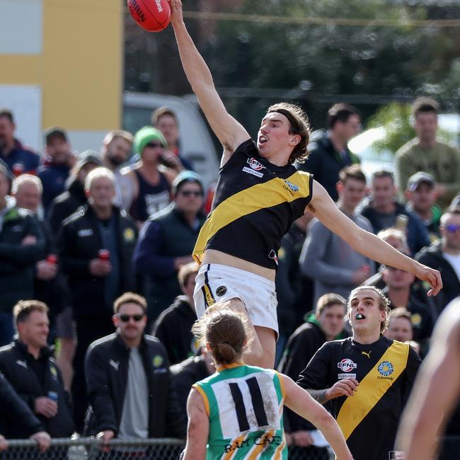 Lovell won Mitcham’s best and fairest last year. Picture: George Salpigtidis