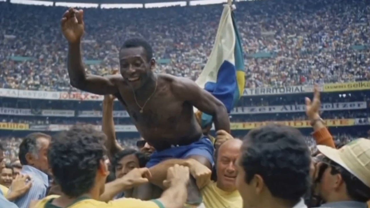 Incredible Pele skills video shows Brazil legend performed
