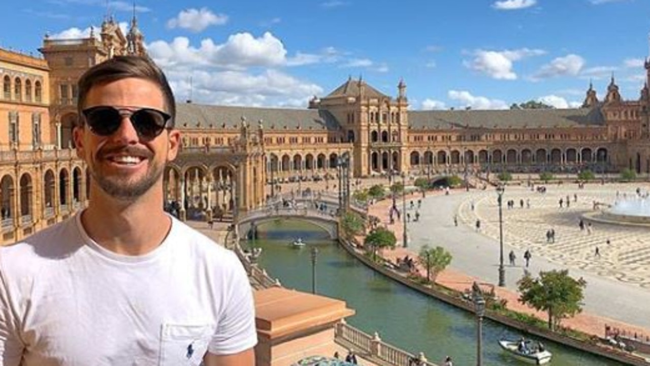 A spot of sightseeing in Seville.