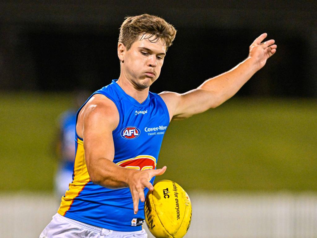 Connor Budarick looks set to be Damien Hardwick’s quarterback. Picture: Keith McInnes