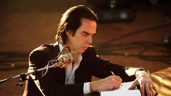 Nick Cave behind the scenes Picture: Supplied