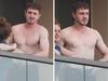 Shirtless star spotted on Sydney balcony