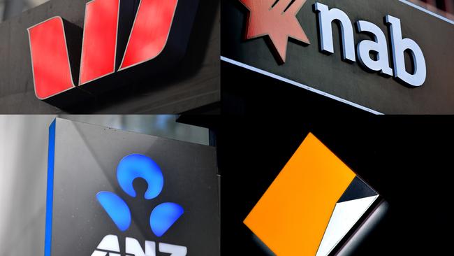 The big four banks’ shares have bounced back. Picture: AAP Image/Joel Carrett