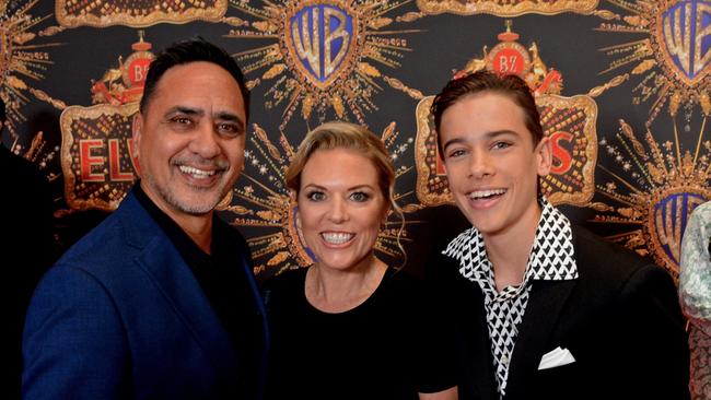 Wayne and Kathryn Seaman and Chaydon Jay at Australian premiere of ‘Elvis’ at Event Cinemas Pacific Fair, Broadbeach. Pic: Regina King