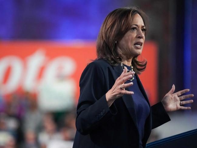 Kamala Harris’ husband Doug Emhoff caught up in October surprise claims. Picture: AFP