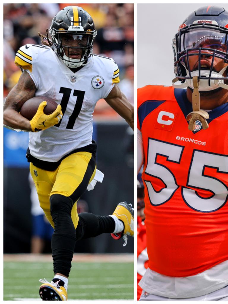 2022 NFL trade deadline grades: Chubb, Ridley, Hines, Claypool