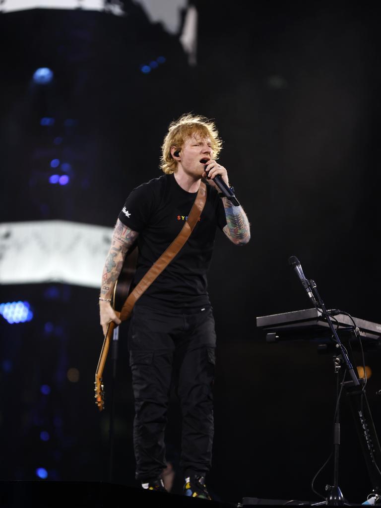 Ed Sheeran Sydney Melbourne Brisbane Pictures Nt News