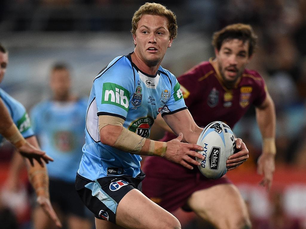 Matt Moylan made three appearances for the NSW Blues in 2016. Picture: AAP Image/Dan Himbrechts