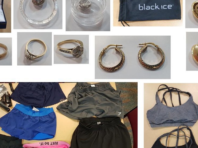 Police hunt for the owner of clothes and jewellery