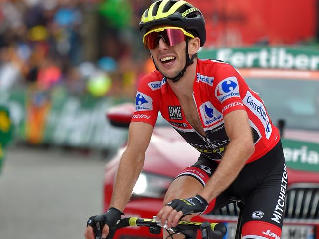 Simon Yates has finished third in the 97.3km stage in and around Andorra. Picture: AFGP