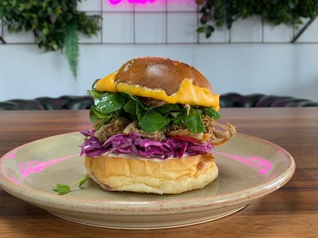 A Mother's Milk II is offering brunch and lunch favourites, including a pulled-beef burger