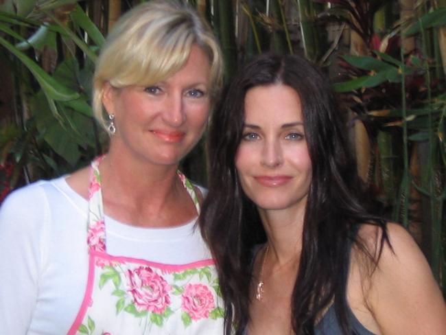 McAloon was also the long-time chef of actress Courteney Cox. Picture: Supplied