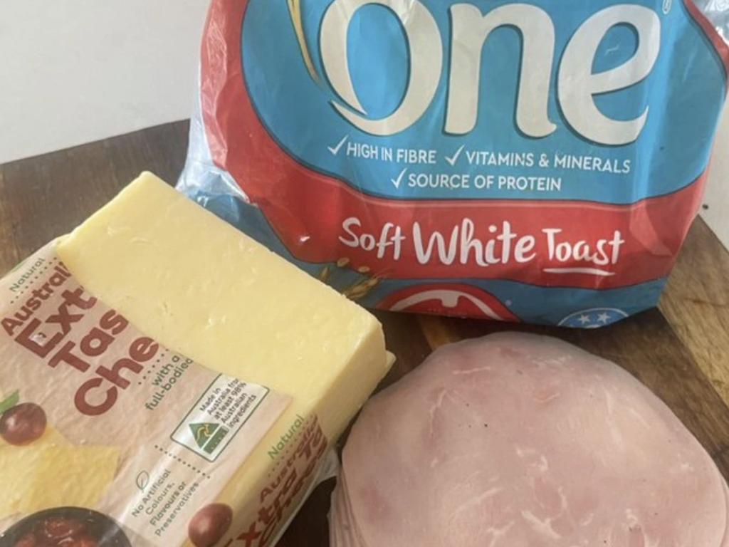 One shopper revealed they spent $22.80 on ingredients humble ham and cheese sandwich.