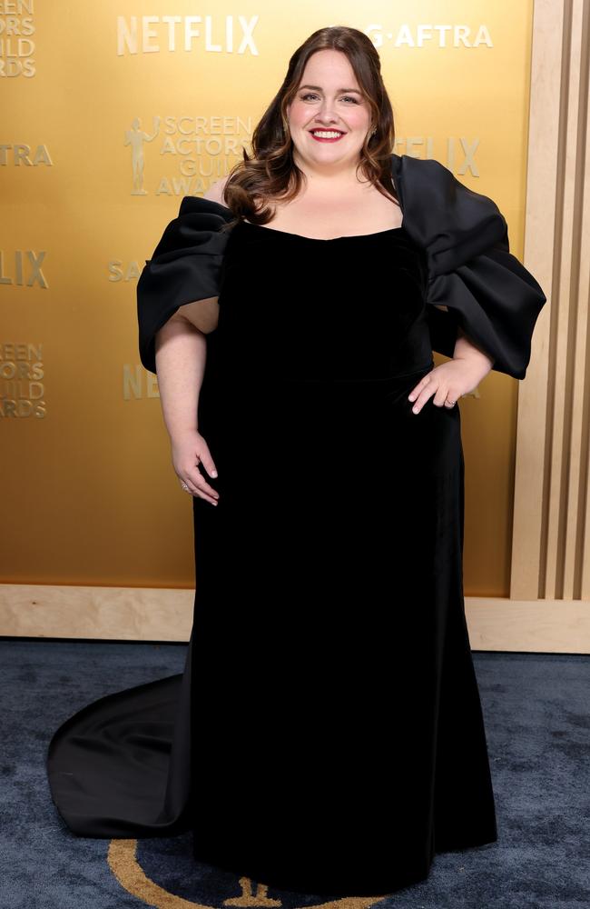 Jessica Gunning attends the 31st Annual Screen Actors Guild Awards in LA. Picture: Amy Sussman/Getty Images